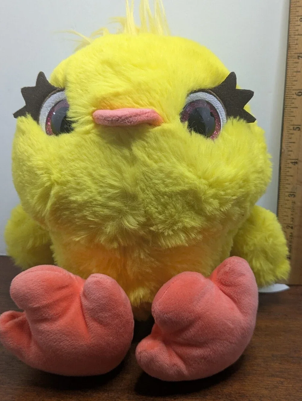 Toy Story 4 Disney Talking 10” Ducky Yellow Plush Toy